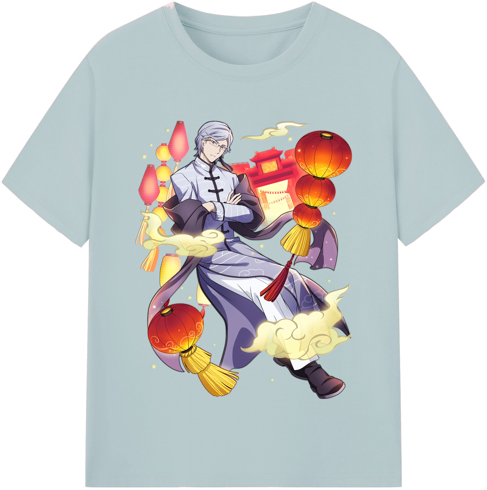 （画像用） 文豪ストレイドッグス Bungo Stray Dogs 綿100％半袖Tシャツ（フロントプリント）